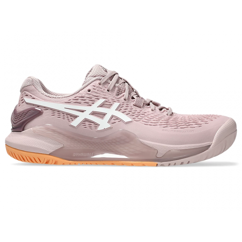 Shop the Asics Gel Resolution 9 wide D 1042A226 701 Watershed Rose Ladies Tennis Shoe Tennis Ranch All Sport